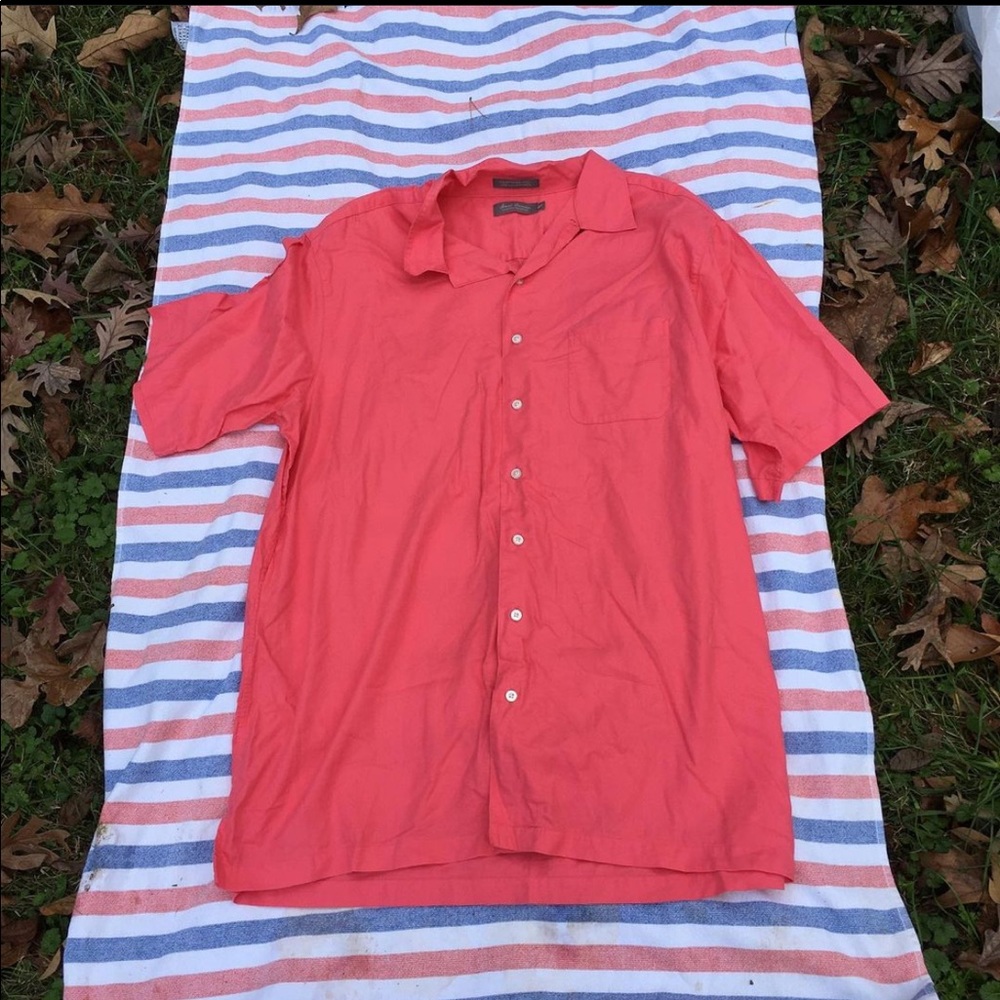 Pink Button Down
